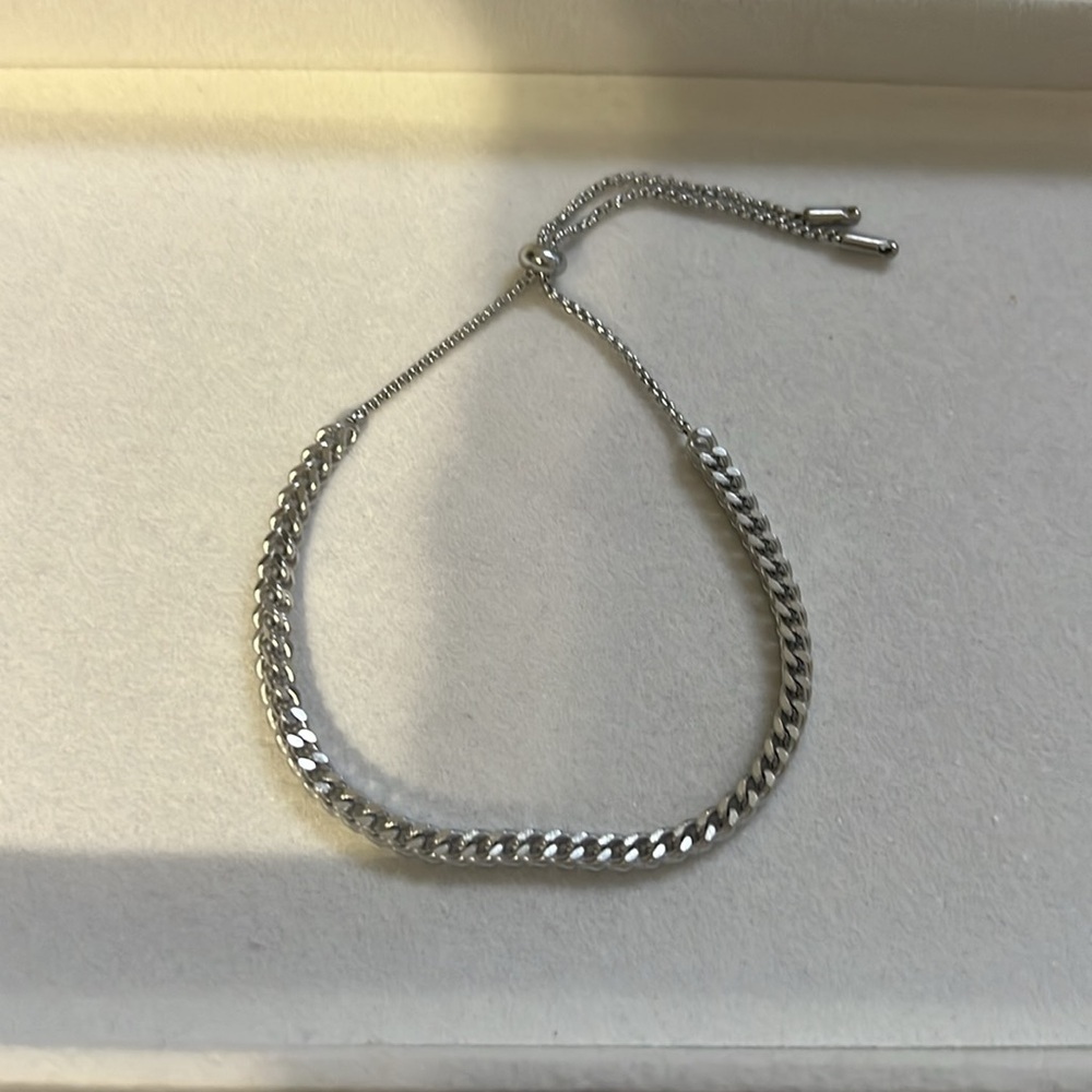 Stainless Steel Franco Bolo Bracelet (adjustable) - Picture 3 of 4